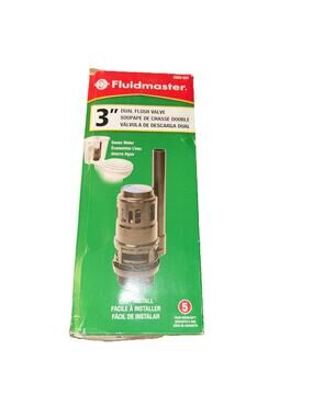 FLUIDMASTER, 830V-001, 3" DUAL FLUSH VALVE TO USE WITH DUAL FLUSH VALVE TOILETS